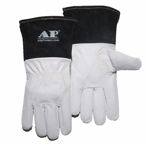 Guantes de soldadura suaves y sensibles, 30cm(12 