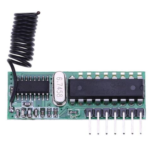 Módulo receptor transmisor inalámbrico 2272-M4-AK-R06B, decodificación supernanodina, Kit de 433Mhz para interruptor de puerta de control remoto de coche ► Foto 1/6