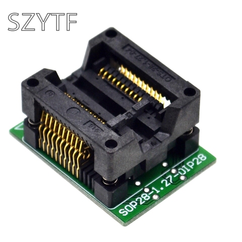 Programador de chips de alta calidad SOP20 (28)-1,27 adaptador de enchufe a 20 ots20 (28)-1,27-04 ► Foto 1/2
