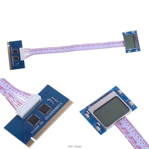 Probador de diagnóstico de placa base PCI, tarjeta de prueba de poste LCD para ordenador de escritorio y portátil, novedad ► Foto 1/1