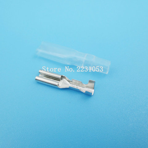200 unids/lote 100 Sets 2,8mm Crimp empalme Terminal hembra conector Spade con el caso ► Foto 1/1