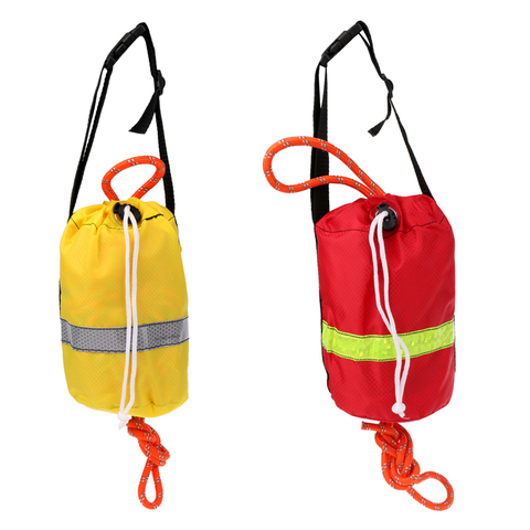 Bolsa de seguridad reflectante para Kayak, cuerda flotante de rescate con cuerda, 16m/21m ► Foto 1/6