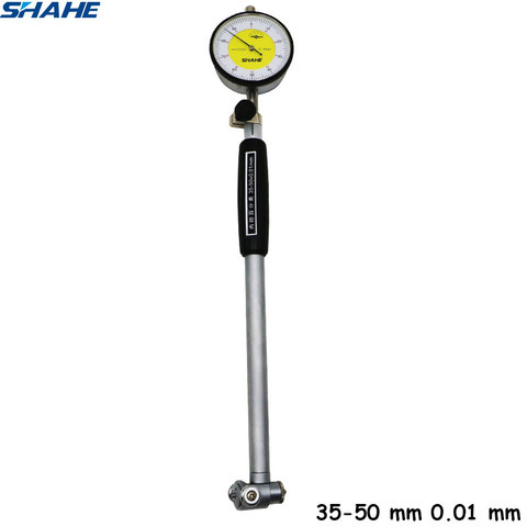 Shahe-Indicador de dial de 18-35/35-50/50-160mm, calibre de diámetro de agujero, herramienta de medición de calibre de 0,01mm ► Foto 1/6