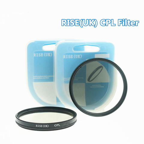 Aumento Reino Unido marca filtro Circular polarizante CPL de polarizador 37mm 39mm 40,5mm 49mm filtros para Canon Nikon sony accesorios de la cámara ► Foto 1/6