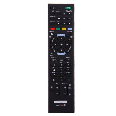 Mando a distancia Universal para TV, mando de TV de repuesto para Sony RM-ED052 RM-ED050 RM-ED053 RM-ED060 RM-ED046 ► Foto 1/6