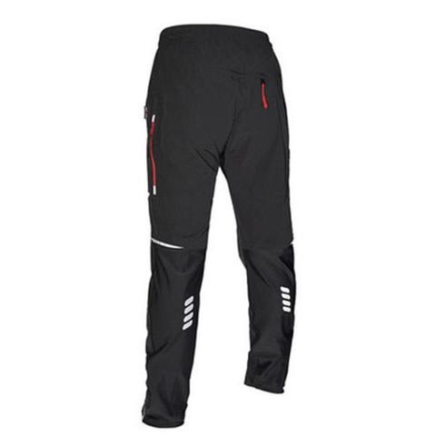 Pantalones de equipo para ciclismo, pantalones largos transpirables de secado rápido para hombre, pantalones negros de talla grande S-4XL ► Foto 1/6