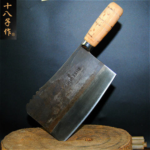 SHIBAZI-S710-2 de cocina forjado, Chef profesional, cuchillo para cortar hueso, herramienta de corte de cocina multifuncional para el hogar, cuchillos de carnicero ► Foto 1/5
