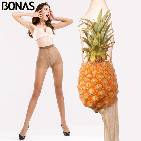 BONAS 3 unids/lote 12D Delgado medias Mujer Plus tamaño mujeres, Color sólido transpirable medias de Nylon pantimedias Sexy Collant Femme ► Foto 1/6