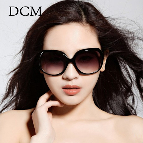 DCM gafas de sol de moda para mujer, gafas de sol clásicas de marca de diseñador, gafas de sol ovaladas de gran tamaño para mujer UV400 ► Foto 1/6