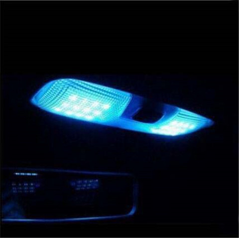 Estilo de coche Lámpara de lectura LED led de techo lámpara interior del coche cubierta de luz para FORD Focus 2 MK2 Fiesta Ecosport 2005-2014 ► Foto 1/2