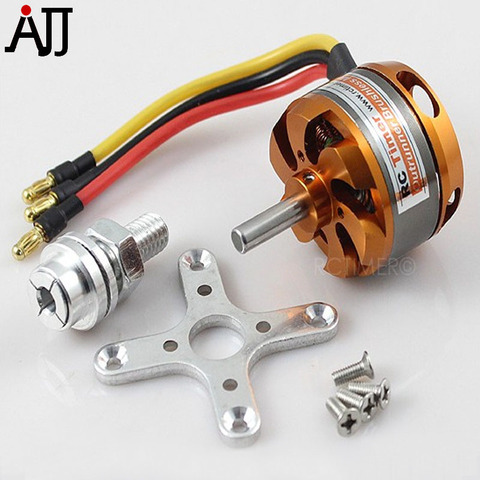 RCTIMER BC3530 3530 1100KV 1400KV 1700KV Brushless Outrunner Motor FPV Multirotor w/5,0mm eje motores de montaje ► Foto 1/4