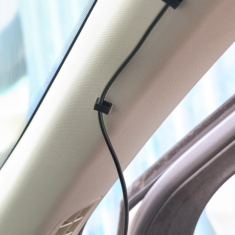 40 Uds. Accesorios interiores para el coche Cable de datos para el vehículo cables de fijación Clips de fijación Auto sujetador y organizador de Clip ► Foto 1/6