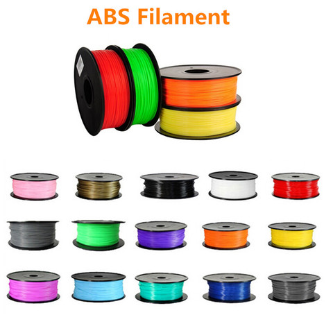 Reprap 3D filamento de impresora material ABS MakerBot/RepRap/Mendel de plástico de 1kg de caucho consumibles Material ► Foto 1/4