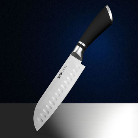 MIKALA-cuchillo de cocina de acero inoxidable, cuchillo para Chef Santoku de estilo japonés, para cortar carne, frutas y verduras, Envío Gratis ► Foto 1/4