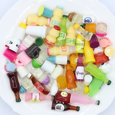 20 pc tapa de botella miniatura casa de muñecas de Navidad Mini juguete de Arte de Bonsai decoración pastel Decoración Accesorios de bricolaje ► Foto 1/6