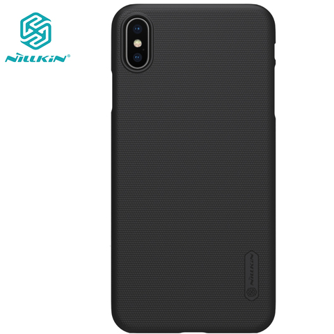 Funda para iphone XS Max XR X NILLKIN, protector súper esmerilado, carcasa trasera de PC dura para apple iphone XS Max, soporte para teléfono de regalo ► Foto 1/1