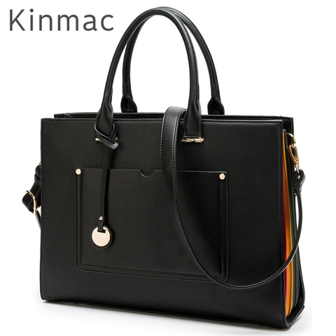 2022 nueva marca Kinmac PU bolso de cuero bolsa de mensajero para ordenador portátil de 13 pulgadas, funda para MacBook Air, pro 13,3 