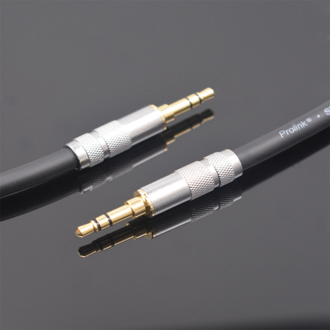 MonsterProlink-Cable auxiliar de Audio macho a macho de 3,5mm para teléfono, ipod, MP3, tableta, alta calidad, 3,5mm ► Foto 1/1
