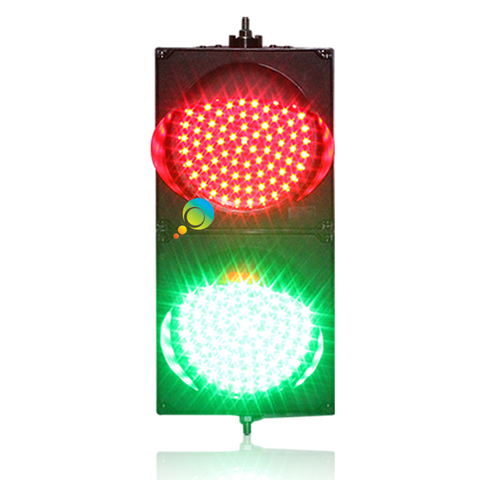 Carcasa de PC de nuevo diseño, Brillo alto, barato, 200mm, bola completa roja y verde, luz LED para señal de tráfico ► Foto 1/6