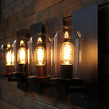 Retro Loft estilo Industrial Edison Pared Vintage lámpara De luz hierro antiguo, Edison aplique De Pared lámparas De Pared ► Foto 1/5