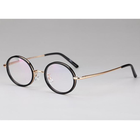 Oval Vintage primavera bisagras John Lennon gafas de lectura de borde completo + 75 + 100 + 125 + 150 + 175 + 200 + 225 + 250 + 275 + 5 de alta calidad ► Foto 1/6