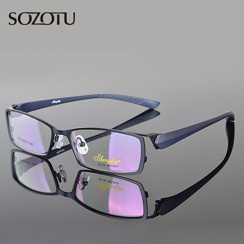 Montura de gafas ópticas para hombre, lentes transparentes de marca, arcao de YQ069 ► Foto 1/6