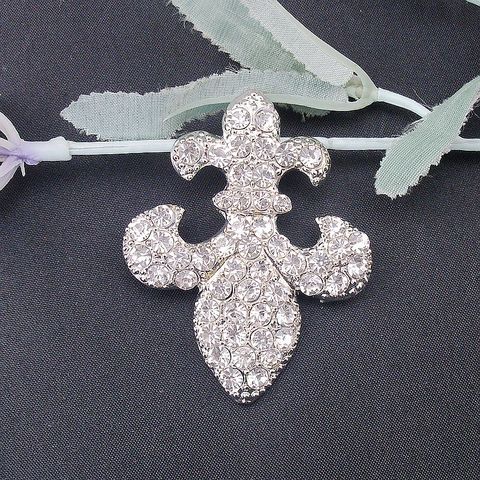 Broche de ancla para la decoración de la boda Bijoux gran oferta moda brillante Rhinestone ancla de cristal PIN de broche brillante, artículo: BH7099 ► Foto 1/6