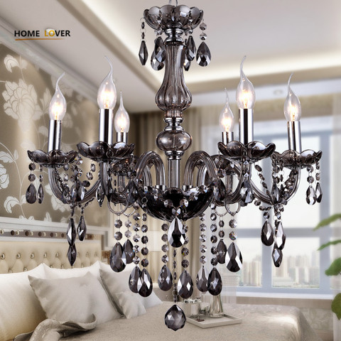 Candelabro de cristal de lujo para sala de estar, luces interiores, colgantes de cristal para candelabros, envío gratis ► Foto 1/1