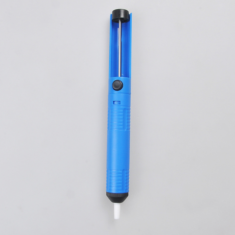 ESPLB-bomba de desoldar de plástico azul, succión al vacío, pluma de soldadura, herramienta removedora para herramientas de soldadura manual ► Foto 1/6