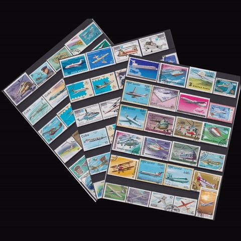 Avión Fly 50 unids/lote, todos los diferentes tópicos, avión sin utilizar, sellos con marca de correos para coleccionar, postal stampel World ► Foto 1/4