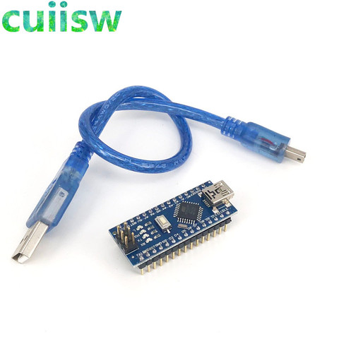 Nano 3,0 controlador compatible con arduino nano CH340 controlador USB con CABLE NANO V3.0 ATMEGA328P ► Foto 1/6