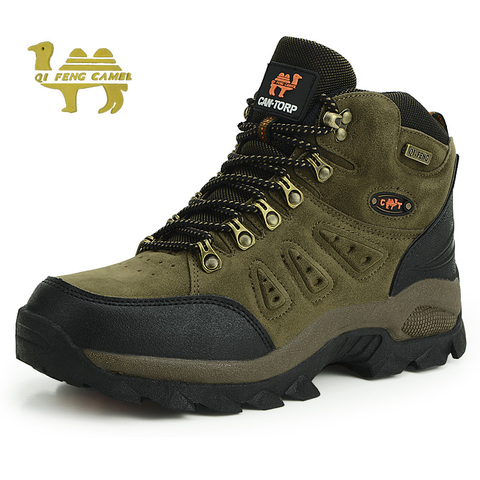 Zapatos de senderismo Unisex de alta calidad, calzado deportivo para exteriores, de montaña, escalada, para Otoño e Invierno ► Foto 1/6