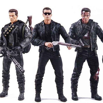 NECA-figuras de acción de Terminator 2, 7 tipos de 18cm en PVC, modelos T-800/T-1000 ► Foto 1/1