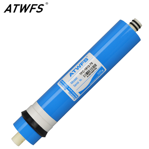 ATWFS-purificador de agua de sistema de ósmosis inversa, Cartucho de membrana RO, filtros de agua comunes generales para el hogar, 75gpd RO ► Foto 1/6