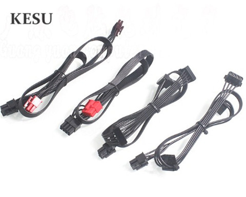 5pin SATA/4pin/IDE/6pin dual 6 + 2pin/6-pin, 8 (6 + 2) pin modular cable de suministro de energía para Tt inteligente SE 530 W 630 W 730 W Thermaltake ► Foto 1/1