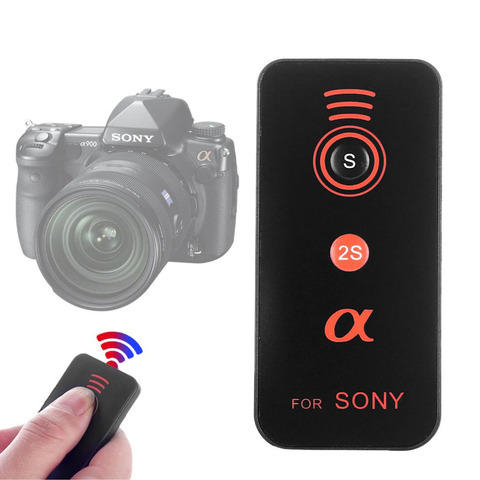 Mando con Control remoto inalámbrico para SONY NEX-7/5T/N/R A6000 A7 A7II A7R A7S A330 A450 A500 A560 A700 A900 A65 A77 A99 ► Foto 1/4