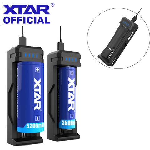 XTAR-cargador USB SC1, cargador rápido recargable, 18700/20700/21700/22650/25500/26650, batería de ion de litio, LED, 18650 ► Foto 1/6