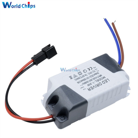 Controlador de fuente de alimentación de transformador, 1 unidad de CA 85V-265V a CC 2V-12V, LED, electrónico, 3x1W ► Foto 1/6