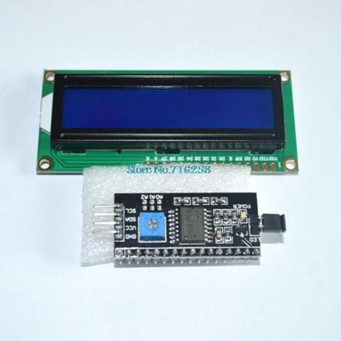 1602 16x2 HD44780 LCD w/CII/I2C serie adaptador de Interfaz de módulo ► Foto 1/1