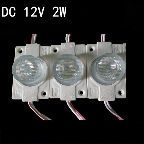 Señal LED de retroiluminación, módulo COB alto brillo con lente IP65 blanco para Letras de canal blanco, 1,5 W, 2835, 12V de CC ► Foto 1/4