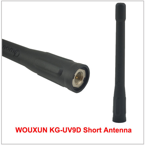 Wouxun-antena corta KG-UV9D SMA macho 144/430MHz, antena de doble banda para WOUXUN KG-UV9D KG-UV9DPlus ► Foto 1/3