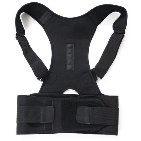 Feecy Therapy-Corrector de postura magnético, cinturón de soporte para hombros y espalda, tirantes y soporte para cinturón no tejido ► Foto 1/6