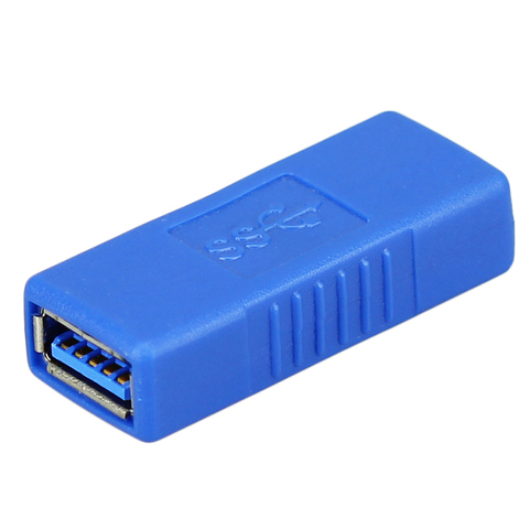 Alta calidad USB 3,0 tipo A Adaptador hembra A hembra acoplador género cambiador convertir conector ► Foto 1/2