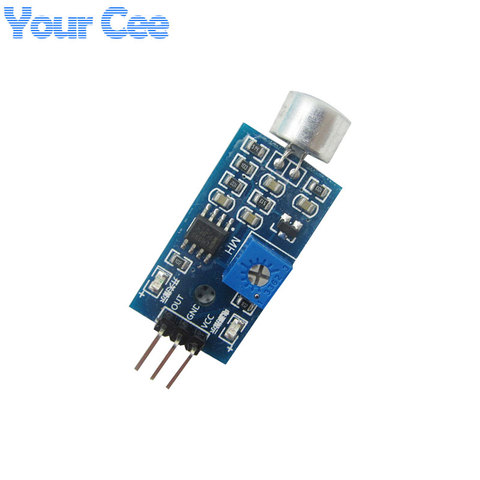 Módulo con Sensor de detección de sonido, Sensor de sonido, vehículo inteligente para Arduino, Kit de piezas DIY ► Foto 1/4