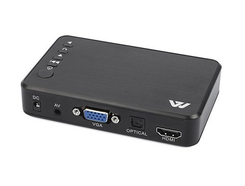 HDD Media Player 1080 disco duro externo USB reproductor de medios con HDMI VGA SD soporte MKV H.264 RMVB WMV medios de comunicación reproductor para coche HDDK6 ► Foto 1/4