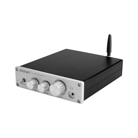 BRZHIFI-amplificador de potencia para teatro de sonido, dispositivo estéreo con Bluetooth 5,0, APTX, ES9018K2M, DAC, Clase D, 100W * 2, HiFi, TPA3116 ► Foto 1/6