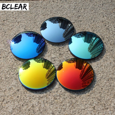 BCLEAR-gafas de sol polarizadas de colores, lentes de sol reflectantes con espejo UV400, gafas de prescripción para conducir, miopía, 1,49 ► Foto 1/2