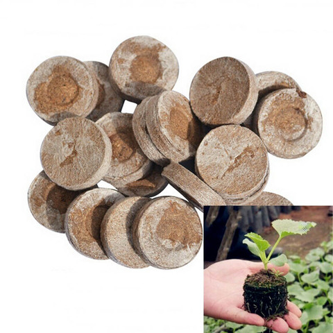 Bloque de suelo de plántulas portátil, herramienta de jardinería, maceta nutritiva para suelo, planta en maceta, Vivero, 5 uds. ► Foto 1/5