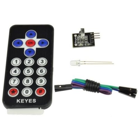 Kit de Módulo de Control Remoto inalámbrico por infrarrojos, HX1838, para Arduino Raspberry Pi, 1 lote ► Foto 1/1