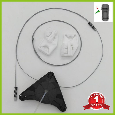 Para Skoda Octavia A5 A6 2004 2005 2006 2007 2008 2009 2010 2011 2012 2013 regulador de ventanas eléctricas Kit de reparación delantero izquierdo ► Foto 1/6